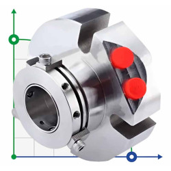 Cartridge seal for mixer R-BED 75, SIC/SIC/CAR/SIC/VITON, M/316 Cartridge seal for mixer R-BED 75, SIC/SIC/CAR/SIC/VITON, M/316
