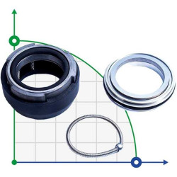 Mechanical seal of the pump FLYGT R-FL.OU 45, TC/TC, VITON