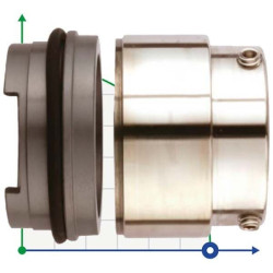 Mechanical seal Grundfos Sarlin R-706SP 65, SIC/SIC, VITON, 304 Mechanical seal Grundfos Sarlin R-706SP 65, SIC/SIC, VITON, 304