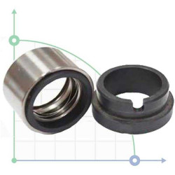 Shaft seal R-GEA 25, CAR/SIC, VITON, 304 Shaft seal R-GEA 25, CAR/SIC, VITON, 304
