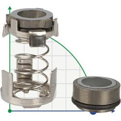 Mechanical seal for Grundfos R-706F 12, TC/TC, VITON, 304 Mechanical seal for Grundfos R-706F 12, TC/TC, VITON, 304
