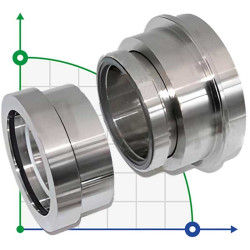 Cartridge seal for pump Sulzer Ahlstar APP6 R-SE1F-AP 90, SIC/SIC, VITON, 316 Cartridge seal for pump Sulzer Ahlstar APP6 R-SE1F-AP 90, SIC/SIC, VITON, 316
