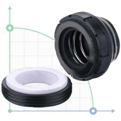 Mechanical seal R-GTZ 22, CAR/CER, EPDM, 304 Mechanical seal R-GTZ 22, CAR/CER, EPDM, 304