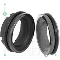 Pump shaft seal APV R-APV-01 25, SIC/SIC, VITON Pump shaft seal APV R-APV-01 25, SIC/SIC, VITON