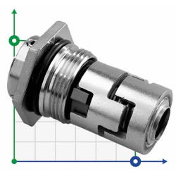 Mechanical seal for Grundfos R-706H (CR) 12, CAR/CAR, VITON, 304 Mechanical seal for Grundfos R-706H (CR) 12, CAR/CAR, VITON, 304