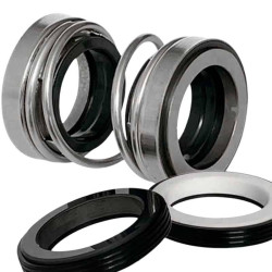 Double mechanical seal for pump shaft R-208 16, CER/CAR/CER/CAR, EPDM, 304 Double mechanical seal for pump shaft R-208 16, CER/CAR/CER/CAR, EPDM, 304