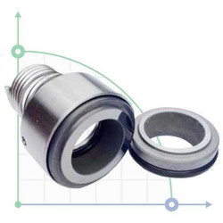 Shaft seal Hilge R-HLG 19, CAR/SIC, EPDM, 304 Shaft seal Hilge R-HLG 19, CAR/SIC, EPDM, 304