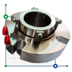 Cartridge seal for mixer R-BED 22, SIC/SIC/CAR/SIC/VITON, M/316 Cartridge seal for mixer R-BED 22, SIC/SIC/CAR/SIC/VITON, M/316