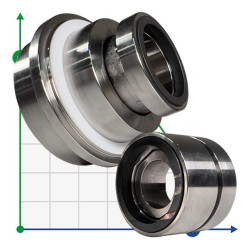 Cartridge seal for pump Sulzer Ahlstar APP3 R-SE1F-AP 50, SIC/SIC, VITON, 316 Cartridge seal for pump Sulzer Ahlstar APP3 R-SE1F-AP 50, SIC/SIC, VITON, 316
