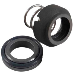 Mechanical seal R-120W 12, CAR/SIC, VITON, 304, WM