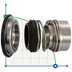 Mechanical seal Alfa Laval R-AL.LKHf 32, SIC/SIC, EPDM, 316 Mechanical seal Alfa Laval R-AL.LKHf 32, SIC/SIC, EPDM, 316